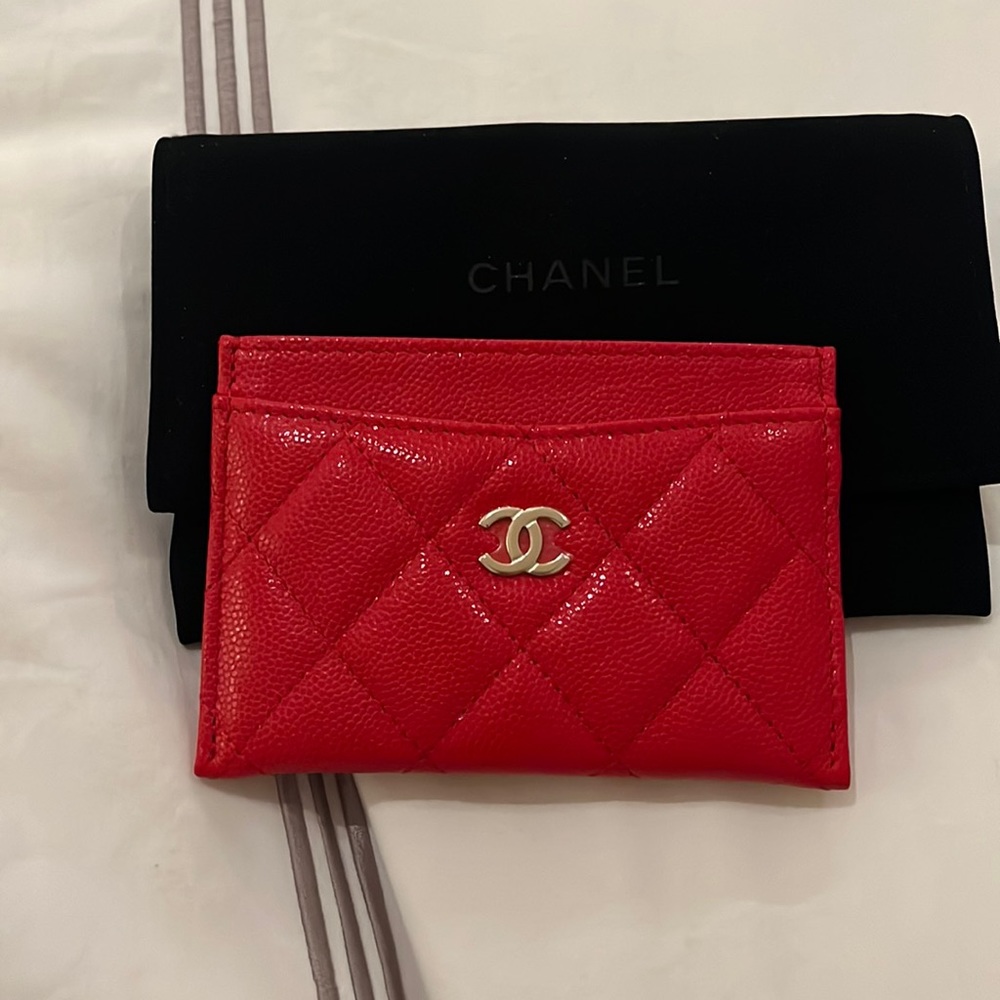 Chanel card case